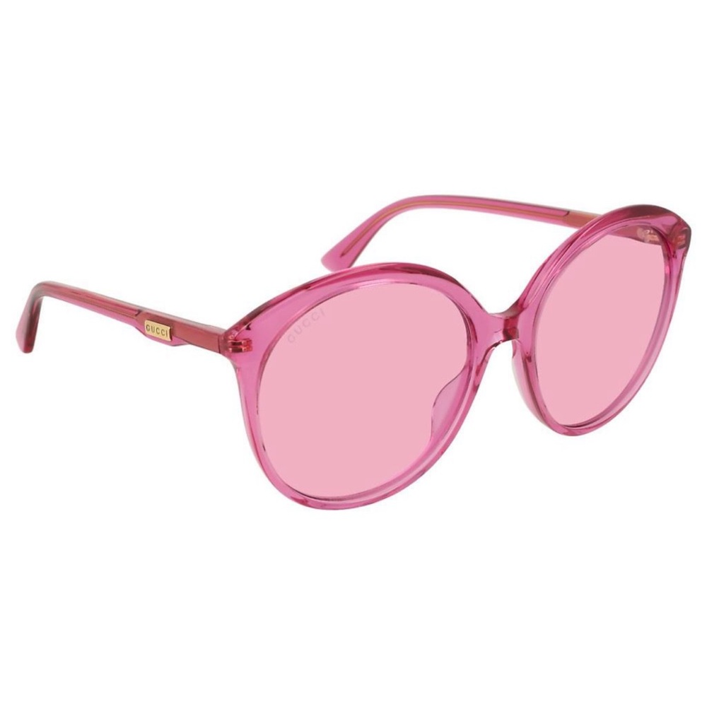 Gucci pink sun glasses